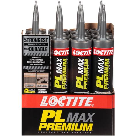 Loctite Pl Max Premium How To Use Loctite PL® PREMIUM MAX Construction Adhesive